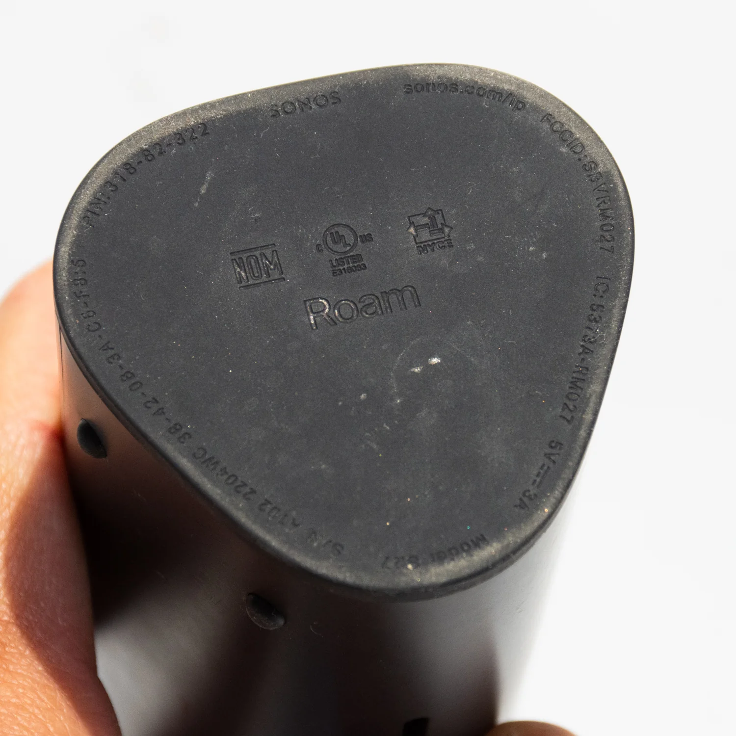 Sonos Roam Portable Bluetooth Speaker - Shadow Black - Image 4