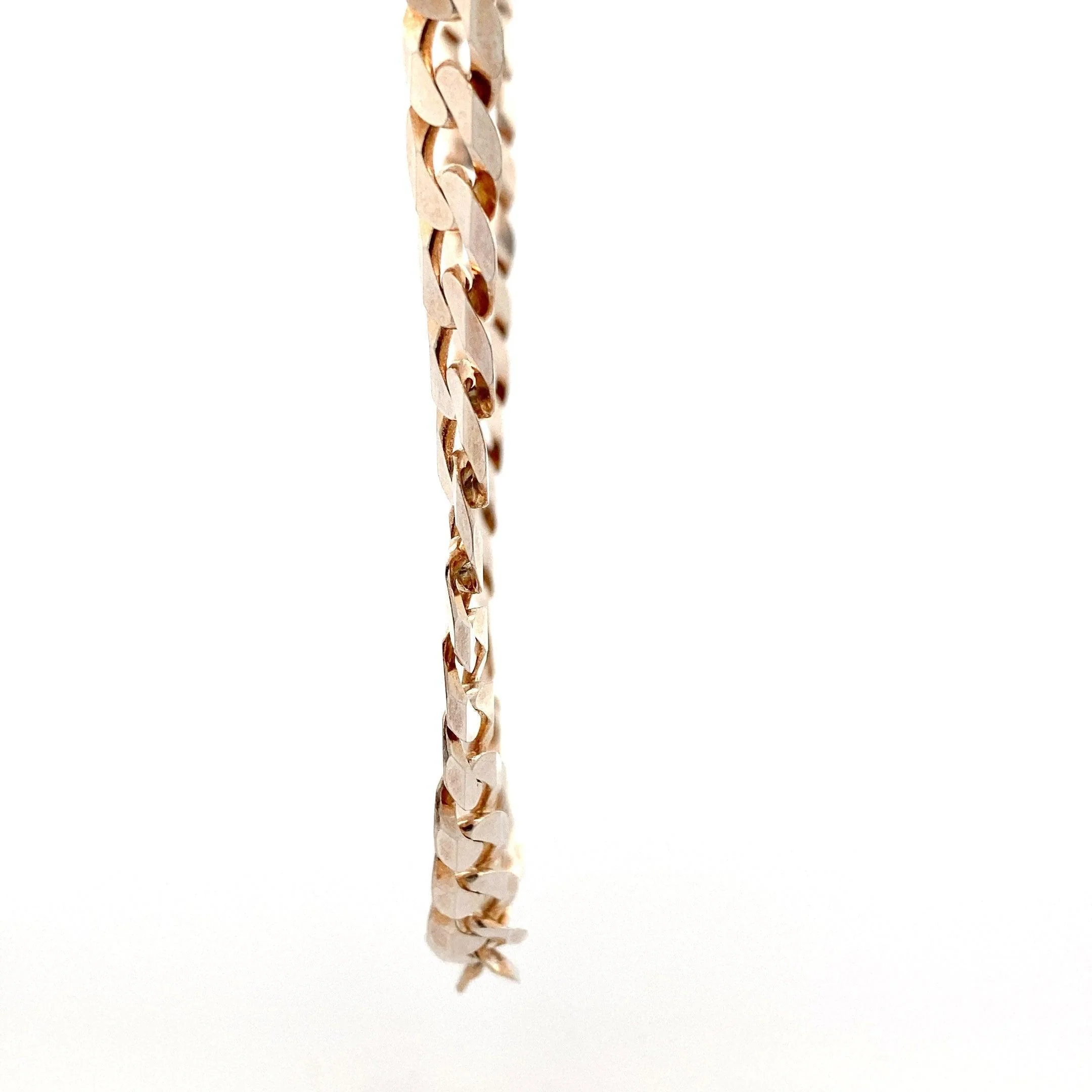 Sterling Silver 22", 9MM SV Curb Chain - Image 4