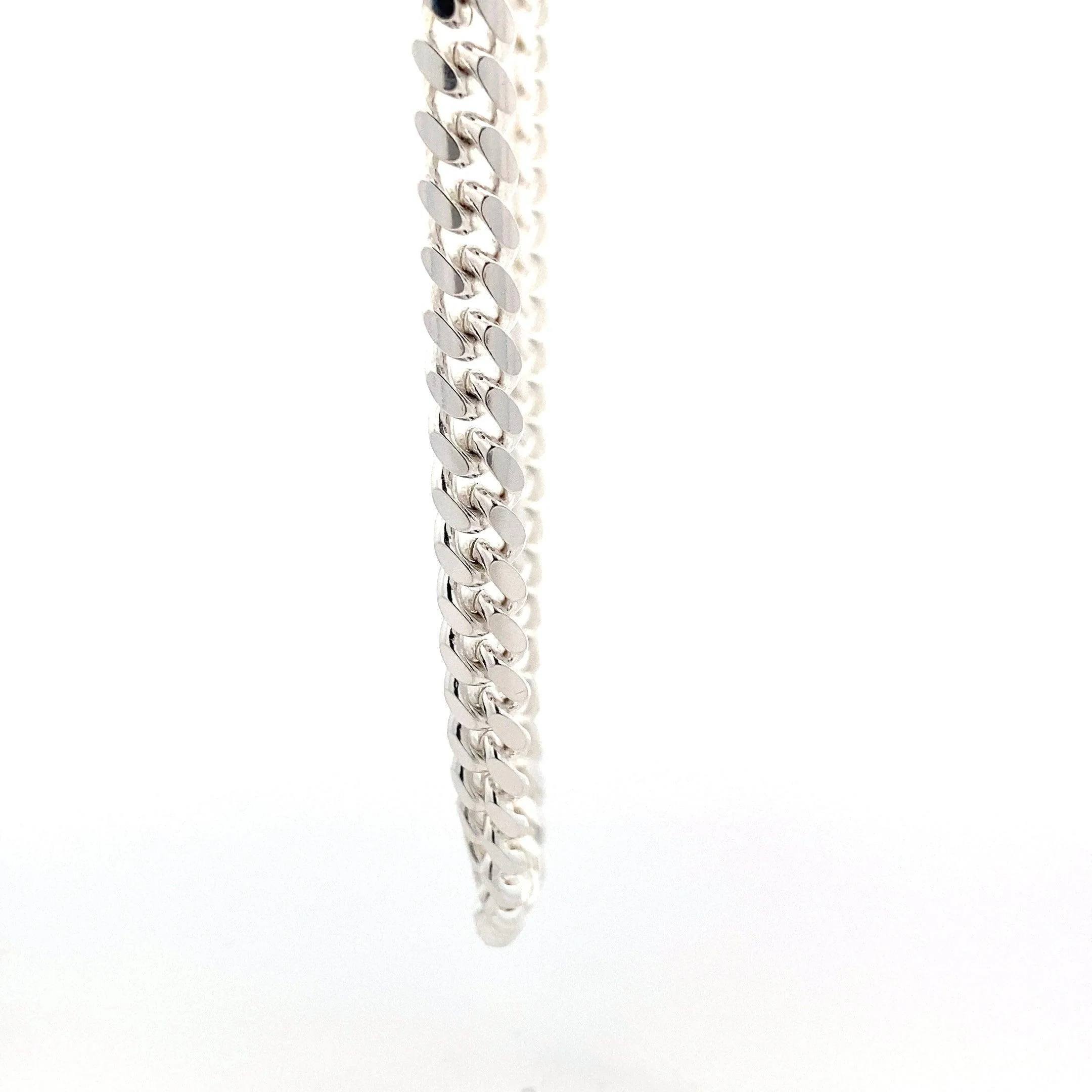 Sterling Silver 22" Miami Cuban Chain - Image 4